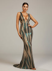 Missord Sequin Mermaid Prom Dress M0449