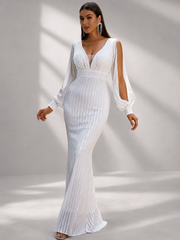 Mermaid Cutout Prom Dress XH2075
