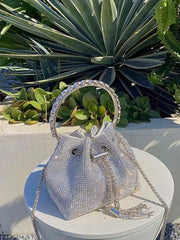 Shiny Inlay Stone Rhinestone Evening Bag MNBF060