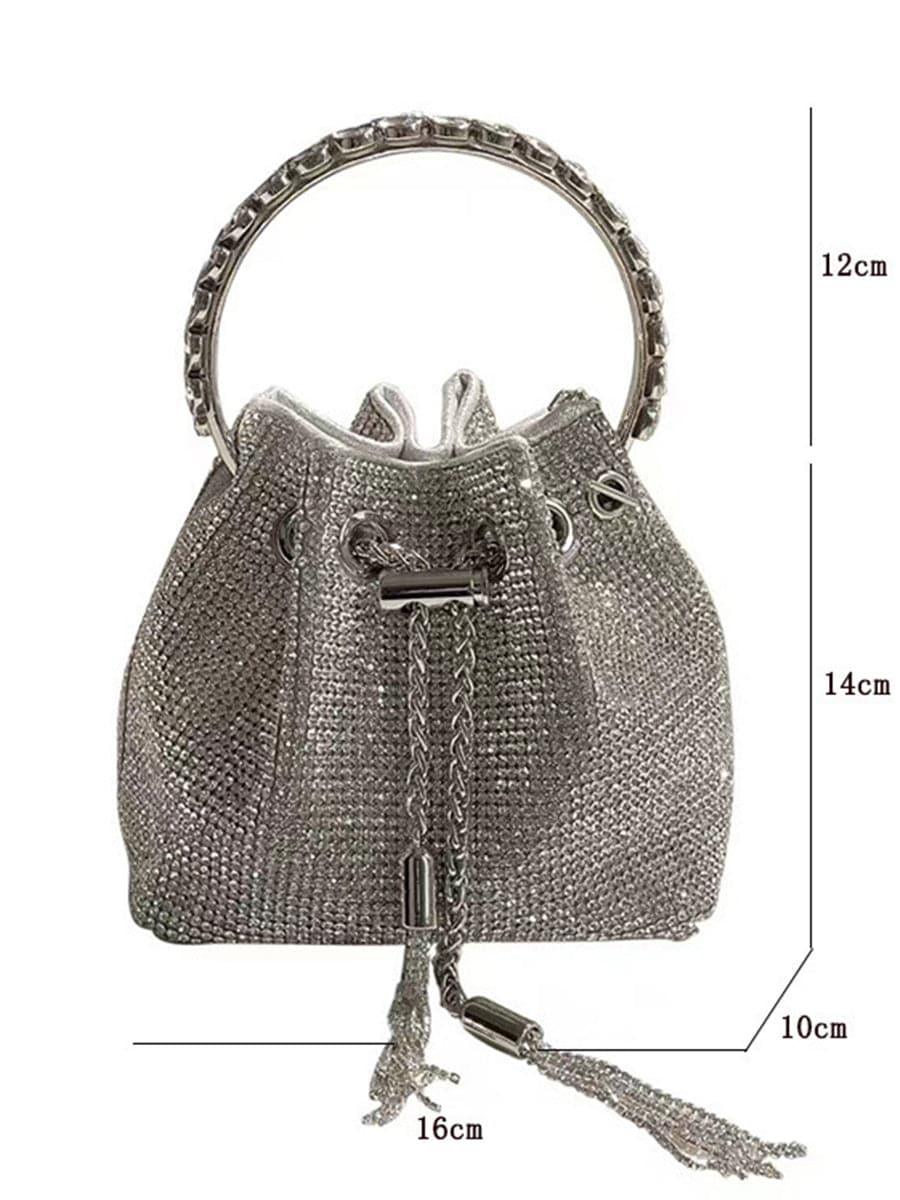 Shiny Inlay Stone Rhinestone Evening Bag MNBF060
