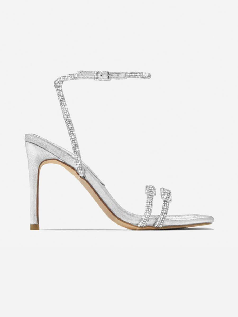 Square Head Banquet Thin High Heel MHE1048
