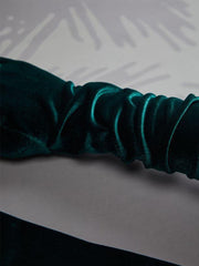 52CM Velvet Banquet Long Split Finger Gloves MST0103