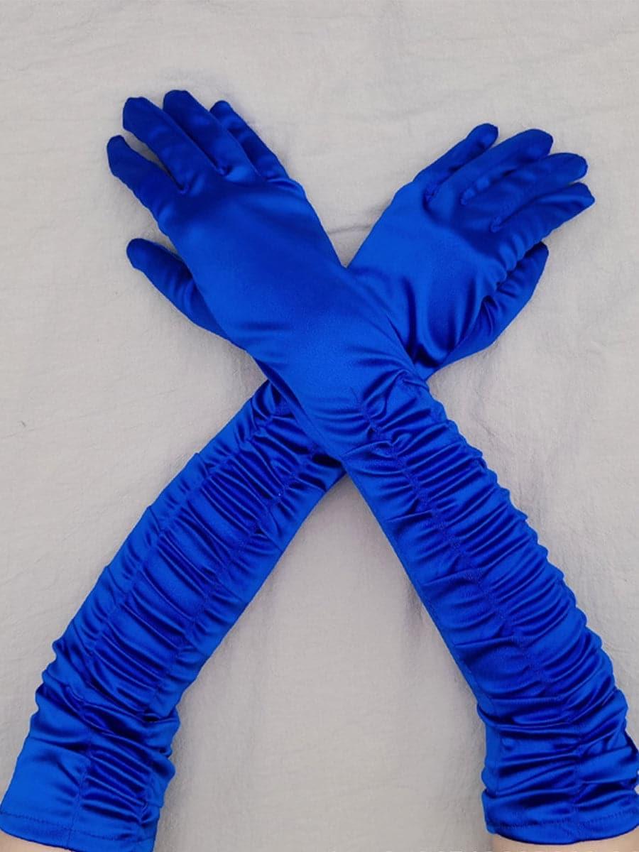 Satin Long Wedding Party Gloves MST0101