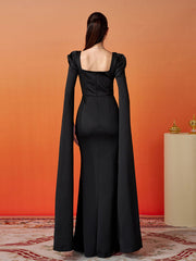 Formal Square Neck Mermaid Dress XJ878