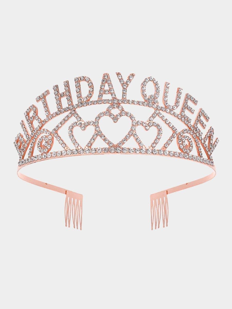 Inlay Stone Birthday Queen Baldric Headpieces MHG0011