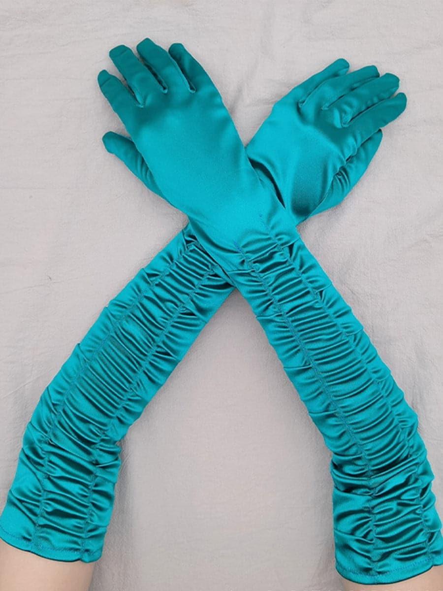 Satin Long Wedding Party Gloves MST0101