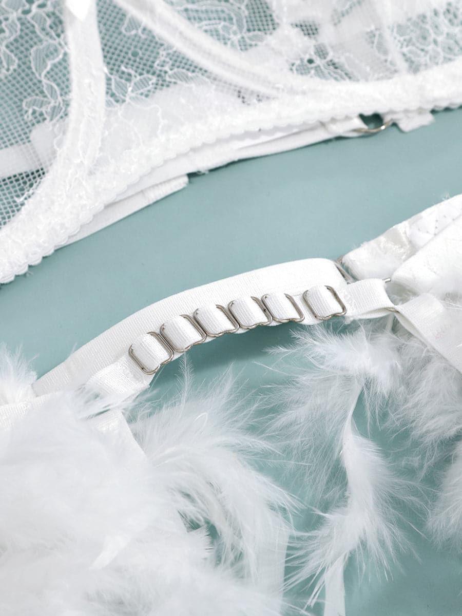 Lace Plumage Bra Set MSL002