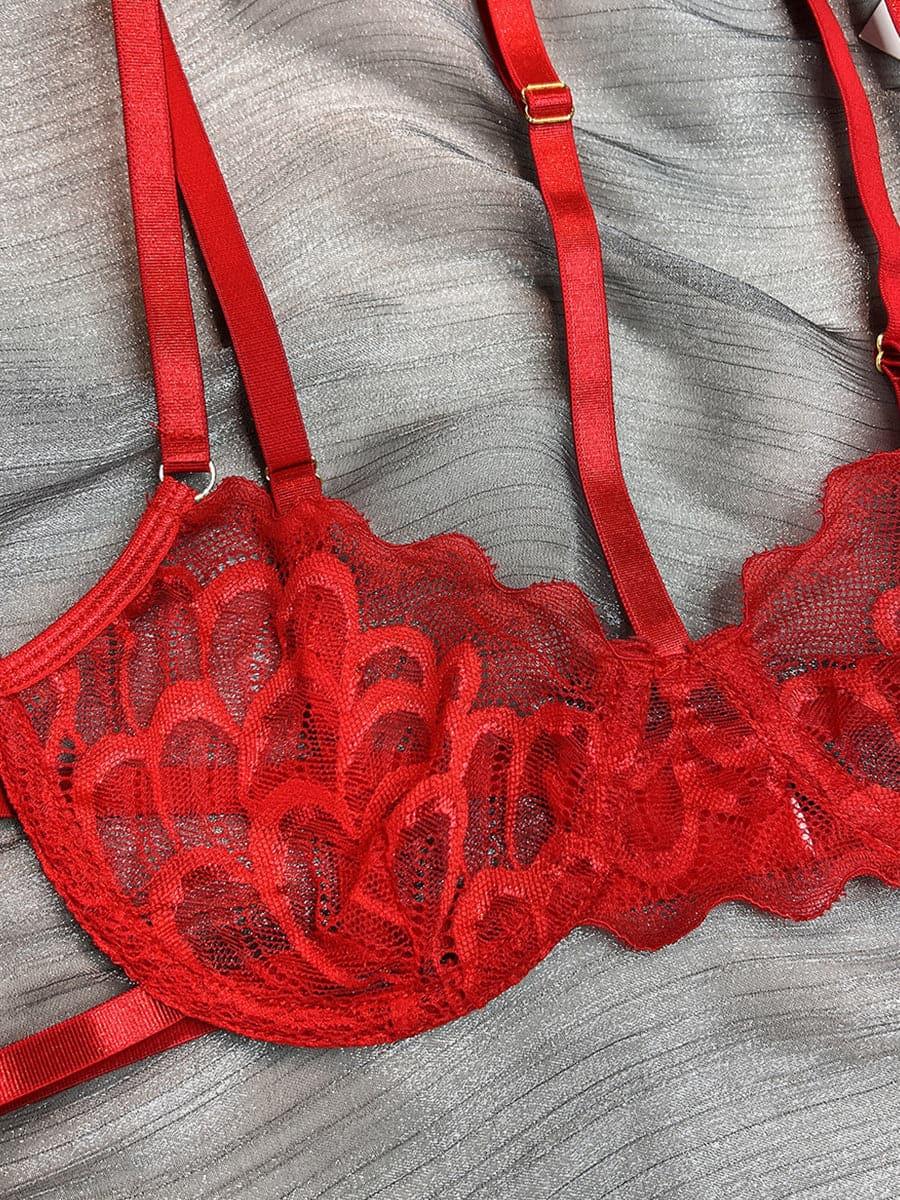 Halter Butterfly Lingerie Set MSL008