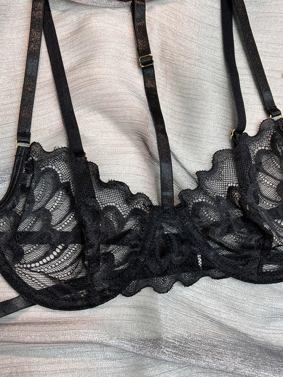 Halter Butterfly Lingerie Set MSL008