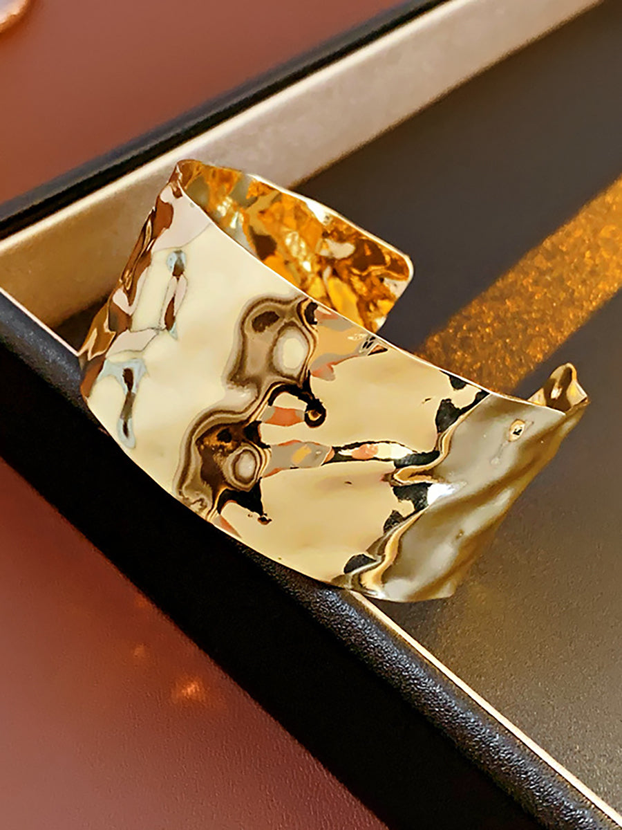 Marble Pattern Open Cuff Bangle MBS0138