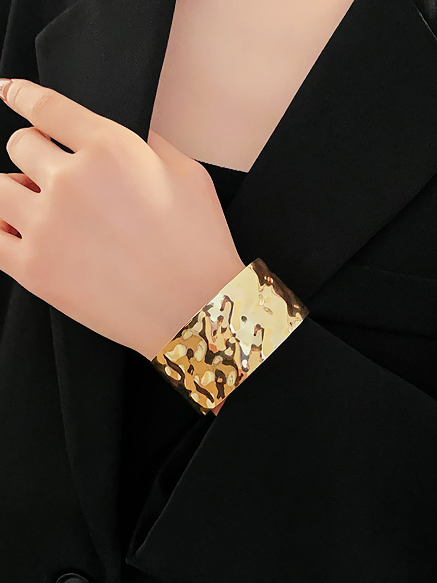 Marble Pattern Open Cuff Bangle MBS0138