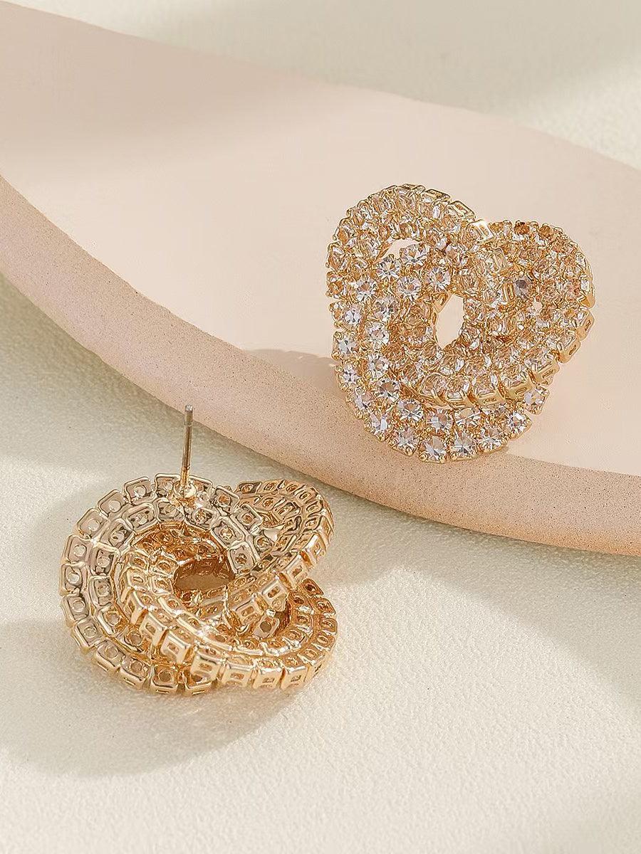 Stylish Banquets Rhinestones Earrings MSE20012