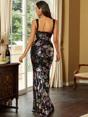 Firework Sequin Sleeveless Prom Dress XJ1231