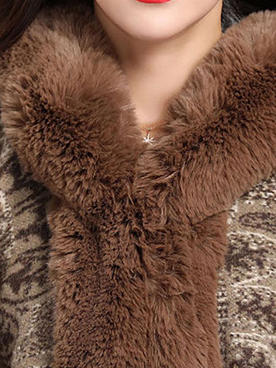 Paisley Elegant Winter Poncho Wrap MSF036
