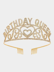 Inlay Stone Birthday Queen Baldric Headpieces MHG0011