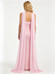 Strapless Beaded Mermaid Maxi Dress SL30276
